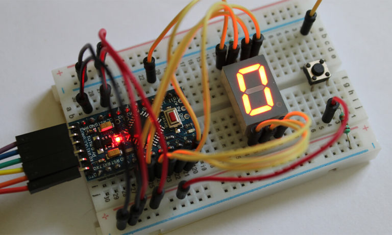 Interfacing 7 Segment Display with Arduino