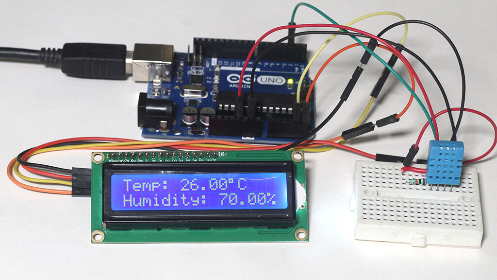 DHT11 &amp; DHT22 Humidity and Temperature Sensor with Arduino